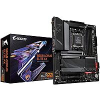 $134.50 | GIGABYTE B650 AORUS Elite AX AMD AM5 ATX Motherboard at Amazon