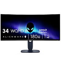 Alienware 34 Curved Gaming Monitor – AW3425DWM - 34-inch WQHD 180Hz 1ms Display, 1500R, AMD FreeSync Premium, VESA AdaptiveSync. - Amazon