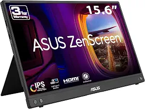 ASUS ZenScreen MB16AHV 15.6 inches monitor — verified Prime delivery