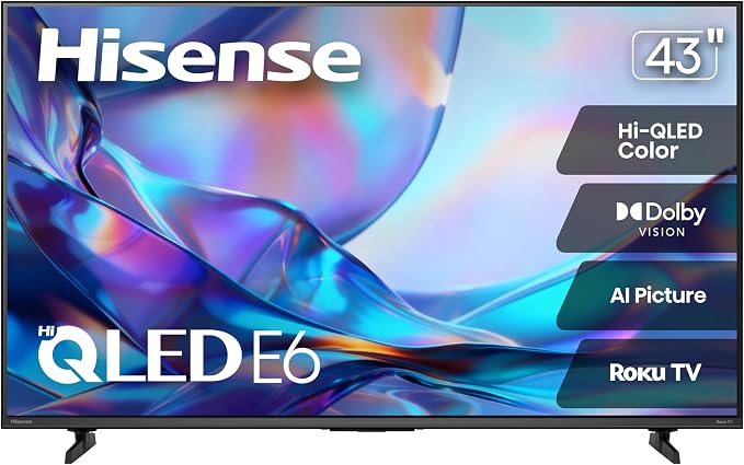 Hisense 43E6SR 43-inch 4K 60Hz TV
