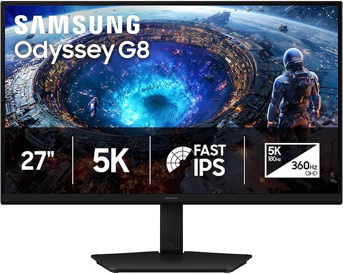 Samsung Odyssey G8 G80HF LS27HG802EFXZA monitor — Prime delivery