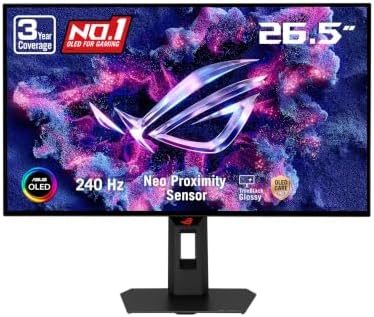 ASUS ROG Strix OLED XG27AQDMGR monitor — Prime delivery