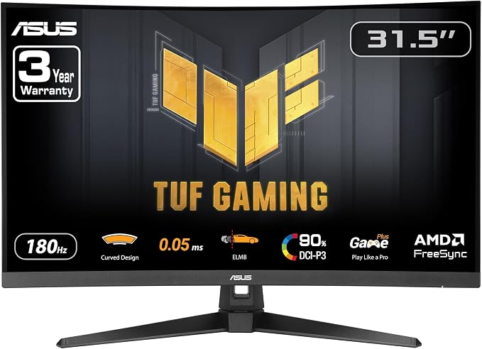 ASUS TUF Gaming VG32WQ3B monitor — Prime delivery