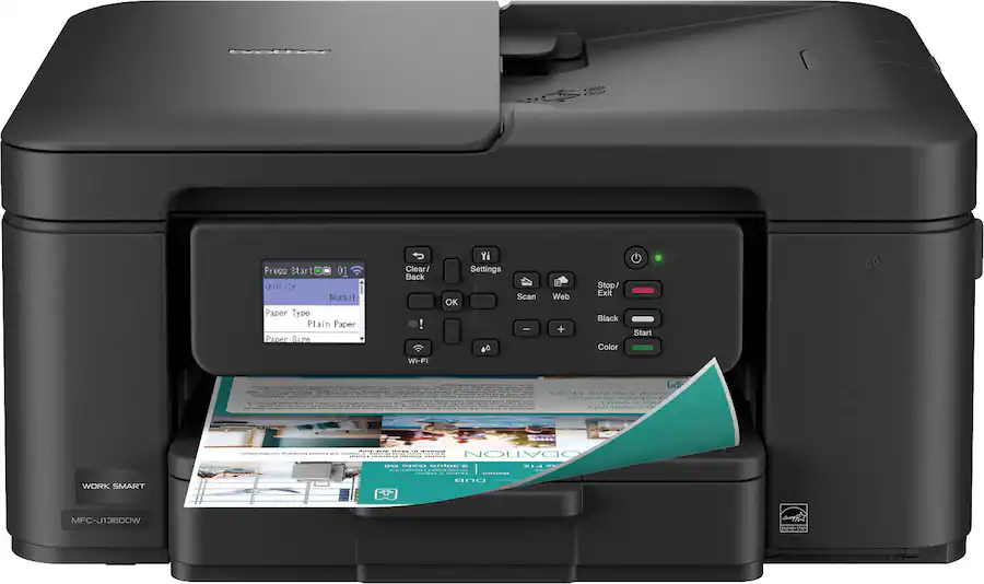 Brother MFC-J1360DW wireless duplex all-in-one inkjet printer