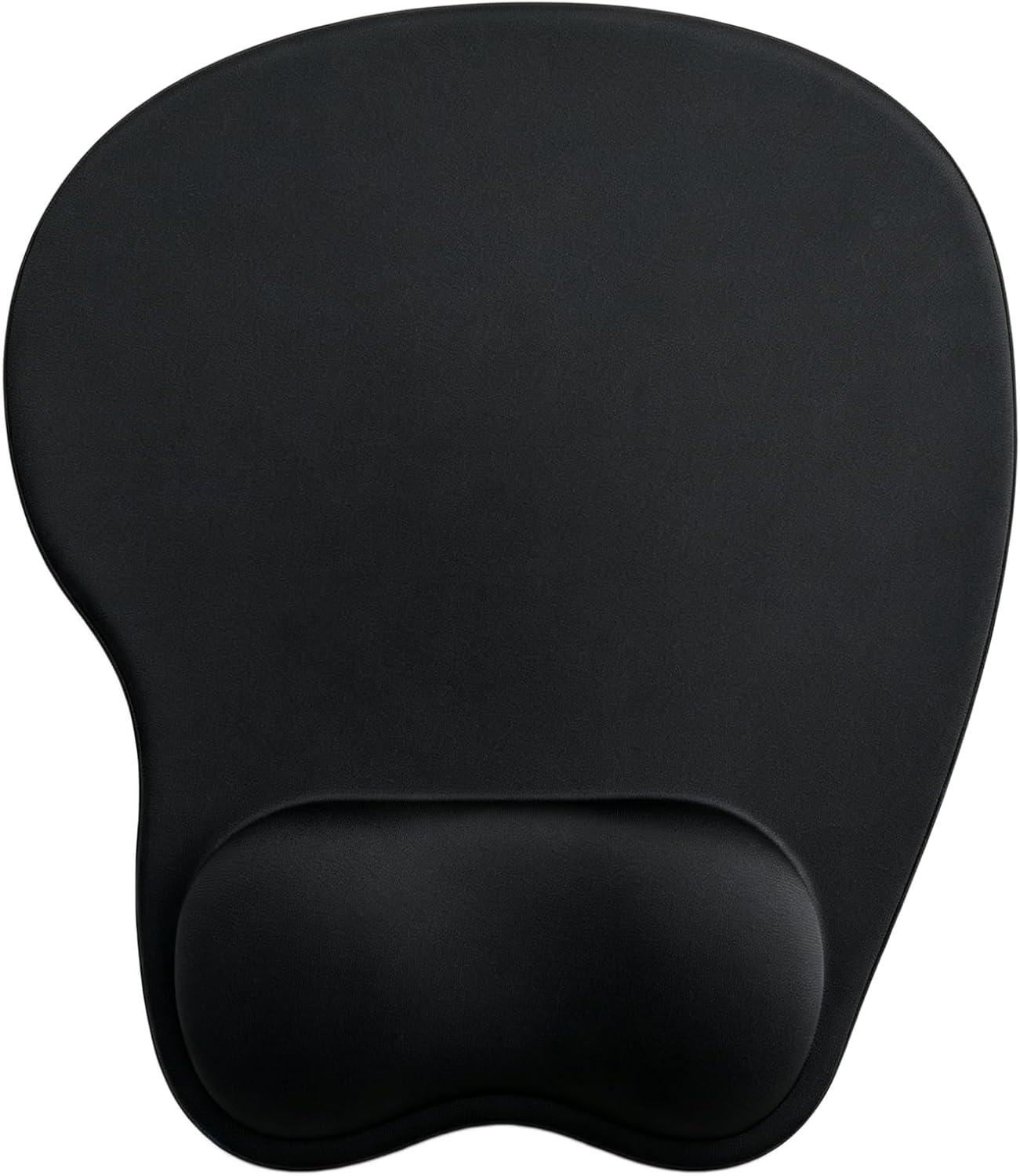 Nnakapaka wrist-rest mouse pad — black