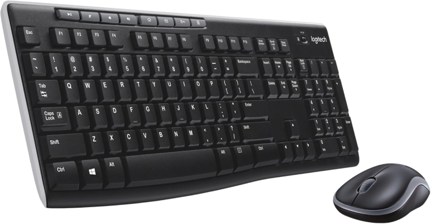Logitech MK270 wireless keyboard and mouse combo