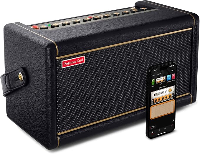 Positive Grid Spark 2 50W 2x4-inch Combo Amplifier — Black