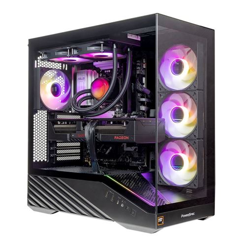 Tustin pickup: PowerSpec G764 — Ryzen 7 9800X3D, RX 9070 XT, 32GB DDR5, 2TB SSD