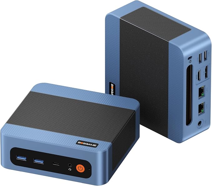 BOSGAME E5 Mini PC: Ryzen 3 5300U, 8GB DDR4, 256GB SSD, Windows 11 Pro