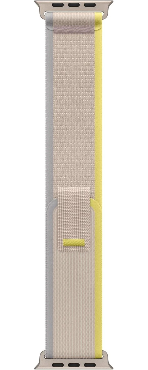 Apple Watch Trail Loop: Yellow/Beige, S/M, 49mm