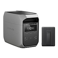 EcoFlow Delta 3 Classic 1024Wh 1800W LFP Portable Power Station + 10k Power Bank