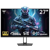27" KTC 1440p 210Hz 1ms HDR400 IPS Gaming Monitor w/ Speakers