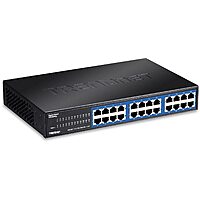 TRENDnet 24-Port Unmanaged Gigabit GREENnet Desktop Switch, Ethernet Network Switch,TEG-S24DG