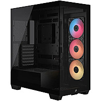 $75: CORSAIR 3500X RS-R ARGB Mid-Tower PC Case – 3x ARGB Fans, GPU Anti-Sag Arm, Tempered Glass at Newegg