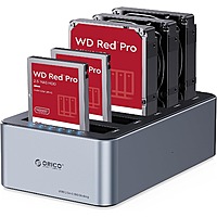 ORICO USB C 5 Bay Hard Drive Cloner/Duplicate Hard Drive Aluminum Docking Station