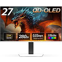 27" INNOCN QD-OLED QHD 1440p 280Hz Gaming Monitor