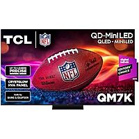 75" TCL 75QM7K 4K 144Hz Mini LED QLED TV