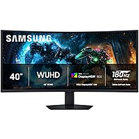 $695.99 | 40″ Samsung Odyssey G7 WUHD Resolution, 180Hz, Curved Gaming Monitor, 1ms (G75F) + Resident Evil Requiem at Amazon