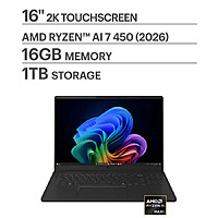 LG gram Book: 16" FHD+ IPS 120Hz Touch, Ryzen AI 7 445, 16GB LPDDR5, 1TB SSD
