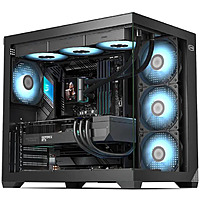 PCCOOLER CPS C3 T700 Dual-Chamber Mid-Tower ATX Case (Black)