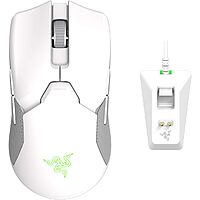 Razer Viper Ultimate Lightweight Wireless Gaming Mouse w/ Dock (White)