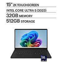 LG gram Book: 15" FHD IPS Touch, Intel Ultra 5 115U, 32GB LPDDR5, 512GB SSD
