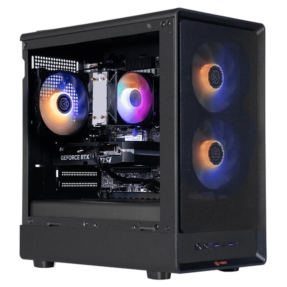 ABS Cyclone M Aqua Gaming Desktop ABSWMT14400F5060: Intel Core i5-14400F, MSI GeForce RTX 5060 8GB GDDR7