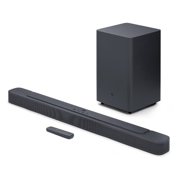 JBL Bar 2.1 Deep Bass MK2 2.1 Soundbar with 6.5-inch Wireless Subwoofer (Black)